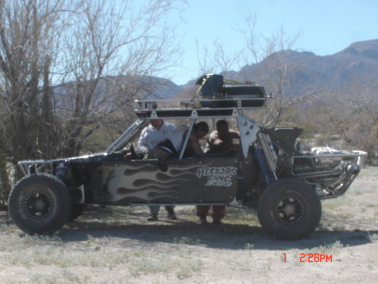 Hector's Gang Pre Run Baja 250 2008 Just Past Matomi Was