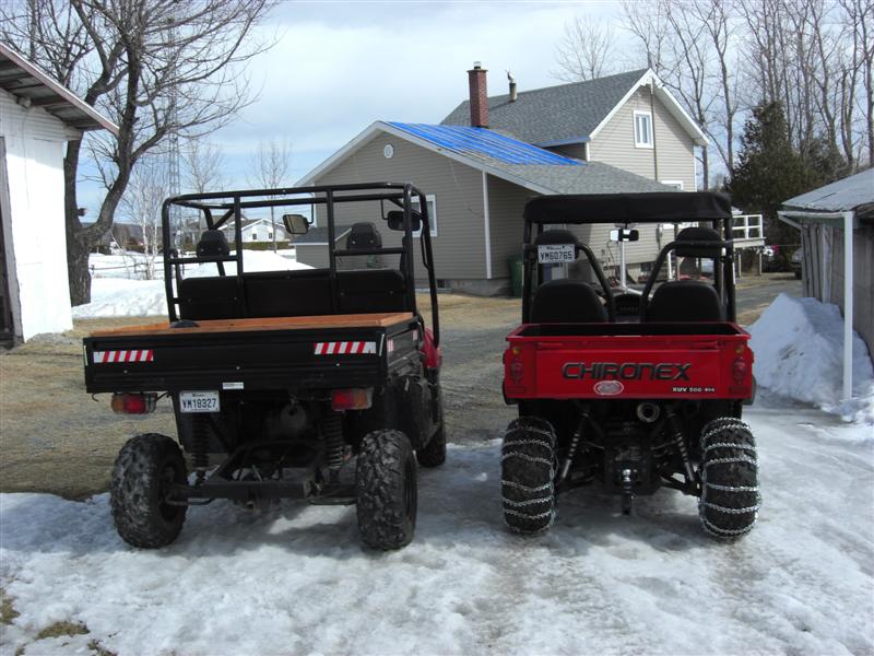 Mammoth 800 and XUV 500