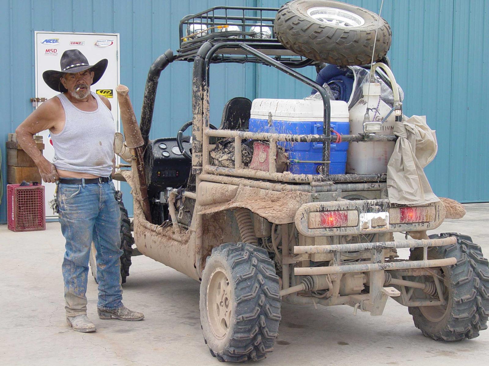 This muddy ride was the reason to snorkel the trooper.