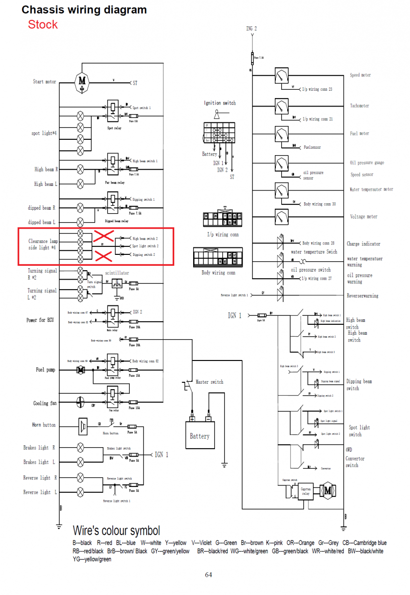 Trooper Stock Schematic