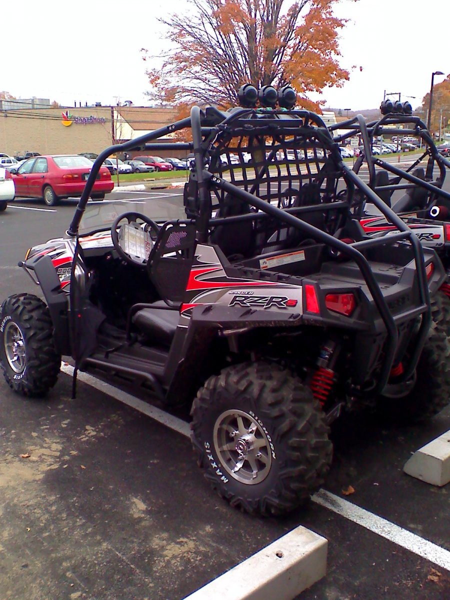 Polaris RZR at the dealer