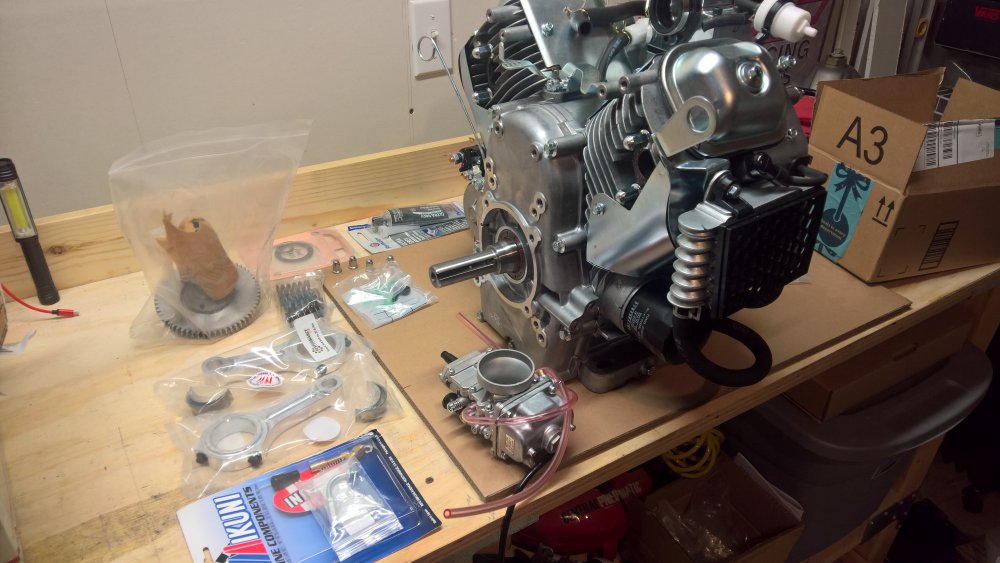 American Sportworks 650 2wd engine swap, to Predator 670 - American ...