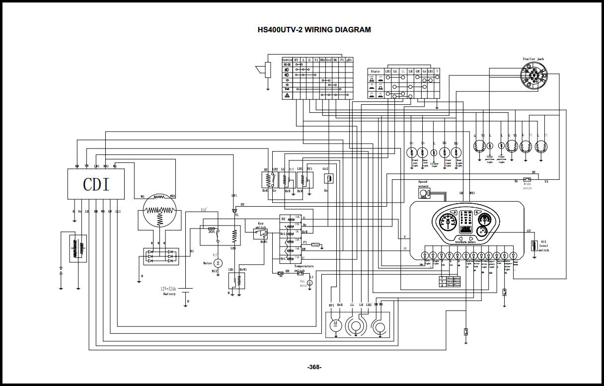 2017/2018 Hisun HS400 Service Manual