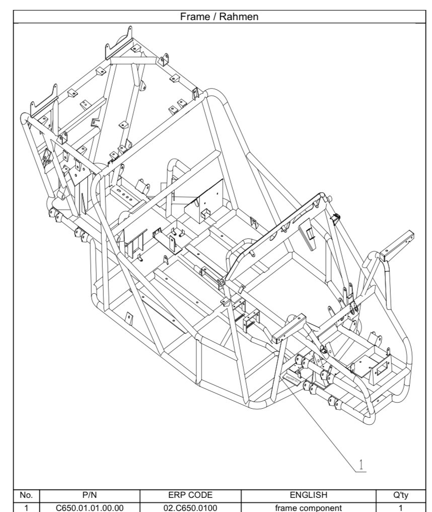 2006 Joyner 650 sand spider parts manual